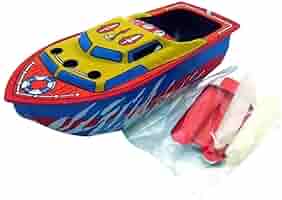 ブリキのオモチャ　ボート 楽天市場】ブリキ製 ポンポン丸 Tin toy boat ボート 船 日本製